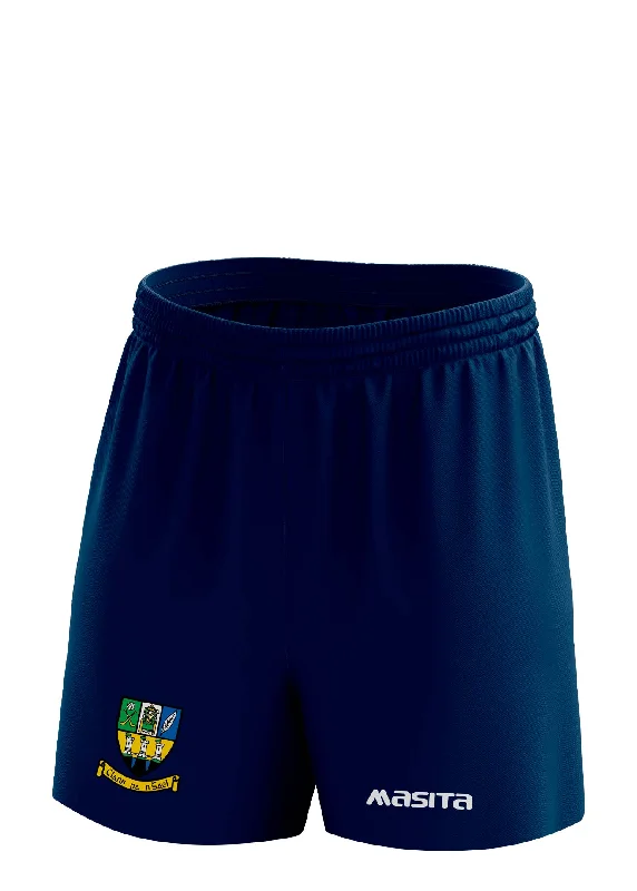 Casual Chic Shorts-Clann na nGael Ladies Navy Shorts Adult