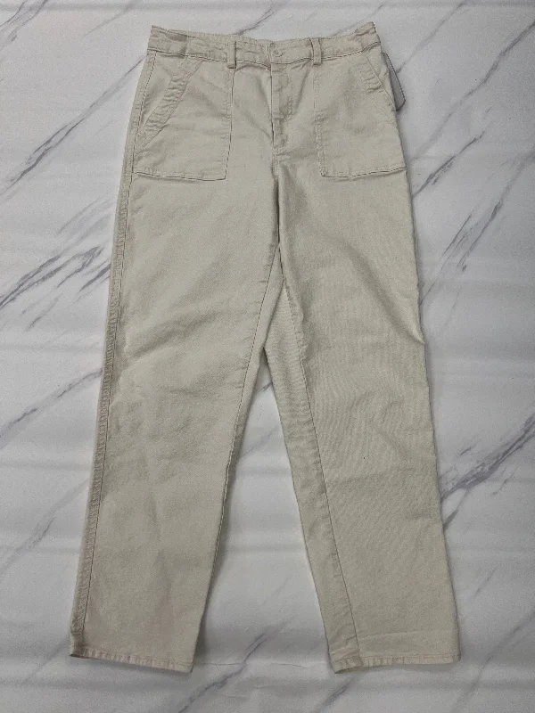 Stylish Cropped Pants-Pants Chinos & Khakis By Z Supply In Beige, Size: L