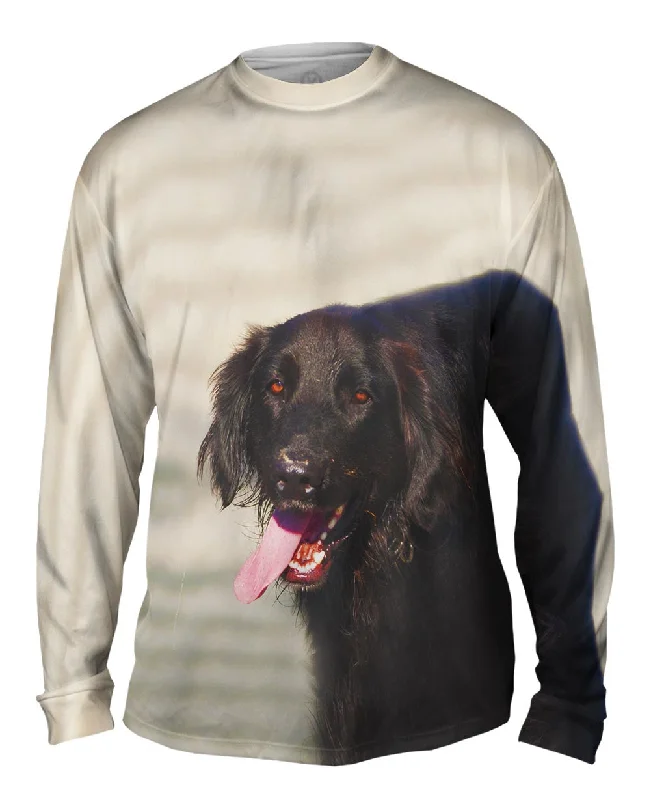 Comfortable Stretch Long Sleeve-Dog Tired