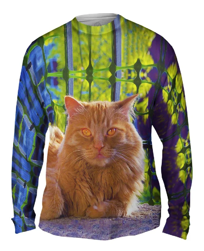 Classic Long Sleeve T-shirt-Distinguished Cat