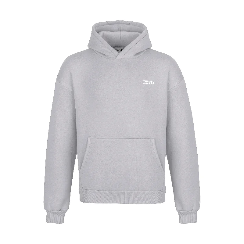 Classic Hoodie-HOODIE SILVER GREY