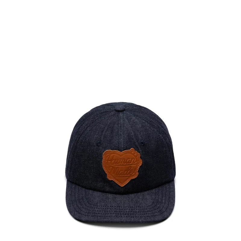 Retro Style Snapback Hat-6 PANEL DENIM CAP