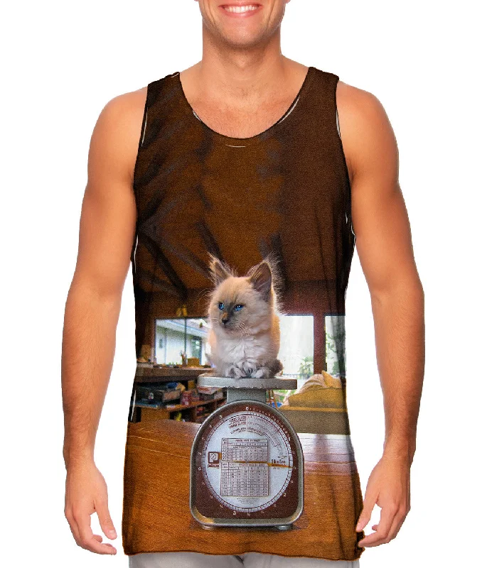 Casual Tank Top-Heavy Weight Boxer Kitty Cat