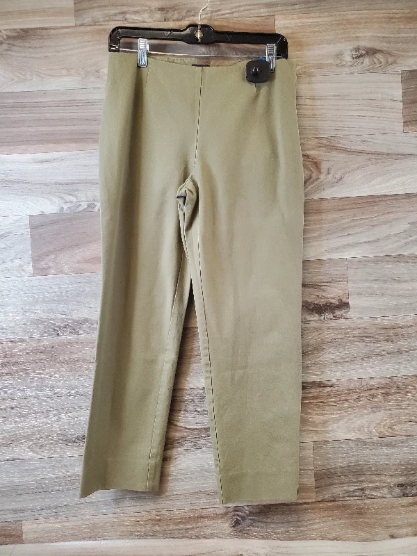 Comfortable Running Pants-Pants Designer By Lafayette 148 In Green, Size: 6