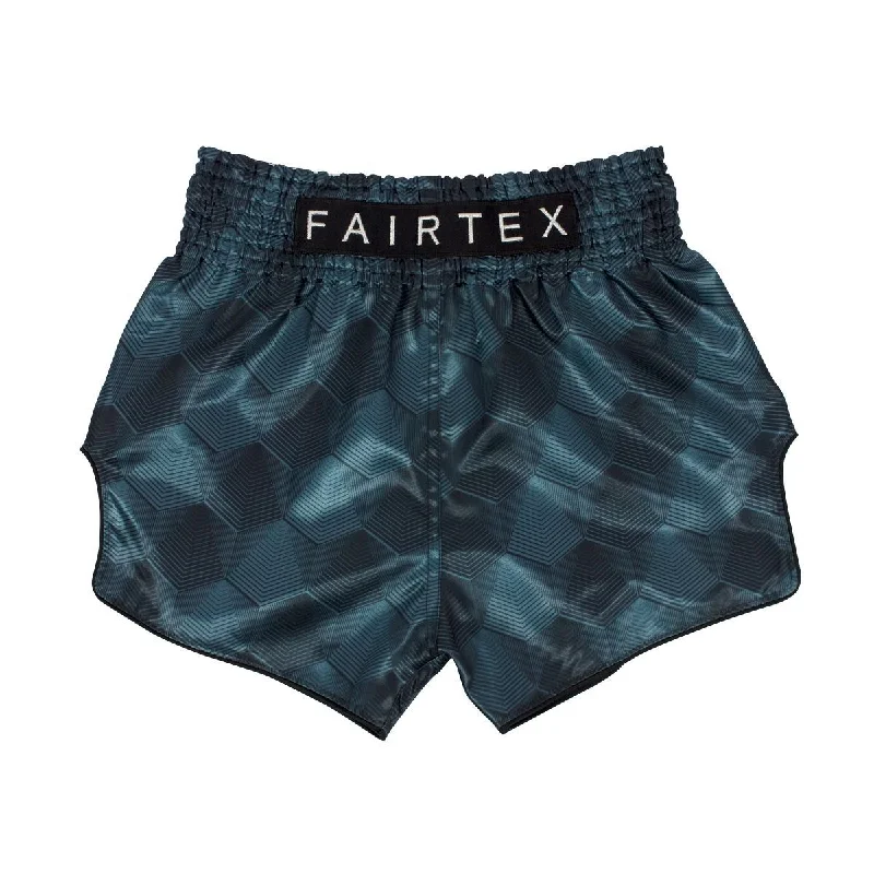 Relaxed Summer Shorts-Fairtex Shorts BS1902 Blue