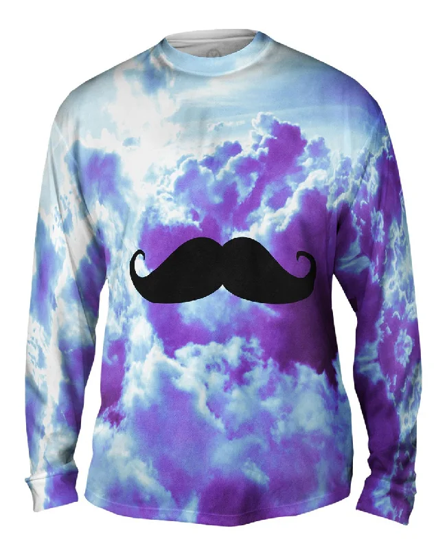 Soft Knit Long Sleeve-Daydreaming About Moustache Hipster