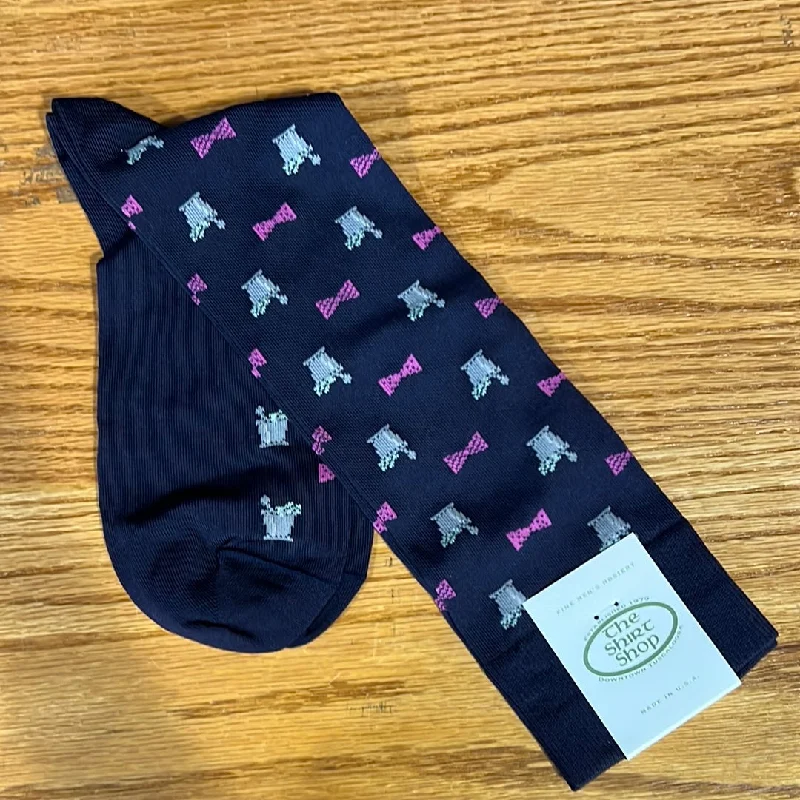 Soft Terry Cloth Socks-The Shirt Shop Socks - Mint Julep and Bowri