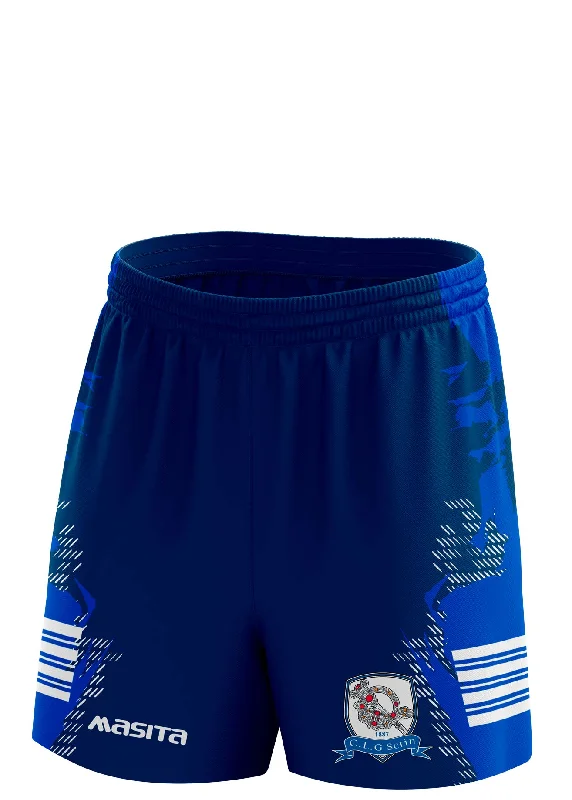 Trendy Patterned Shorts-Skryne LGFA Boa Style Training Shorts Adult