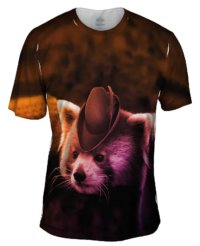 Inspirational Graphic T-shirt-Robin Red Panda