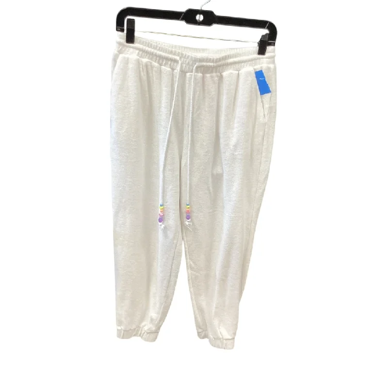 Classic Denim Joggers-Pants Lounge By Target-designer In White, Size: S