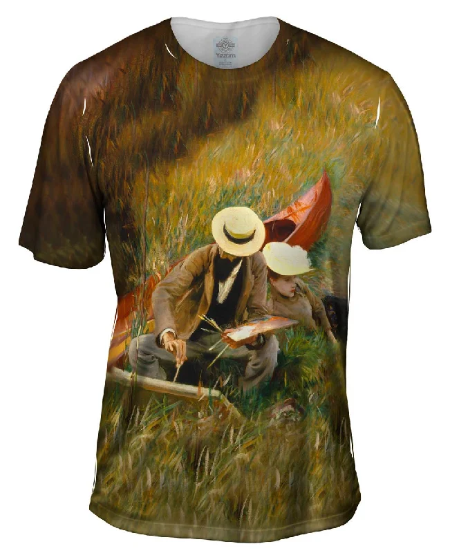 Relaxed Fit T-shirt-Sargent -"Outdoors Study" (1889)