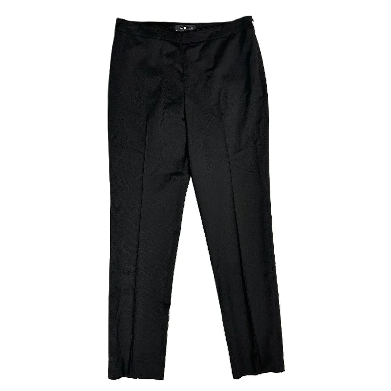 Relaxed Fit Bootcut Jeans-Pants Designer By Lafayette 148 In Black, Size: 2