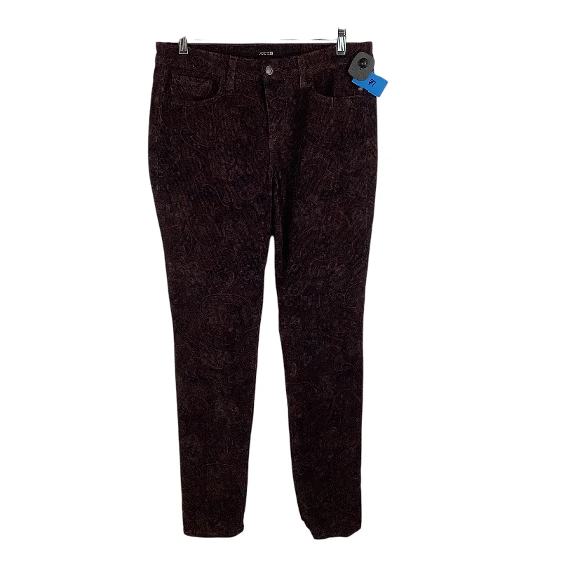 Relaxed Fit Work Pants-Pants Designer By Joes Jeans In Paisley Print, Size: 8 (29)