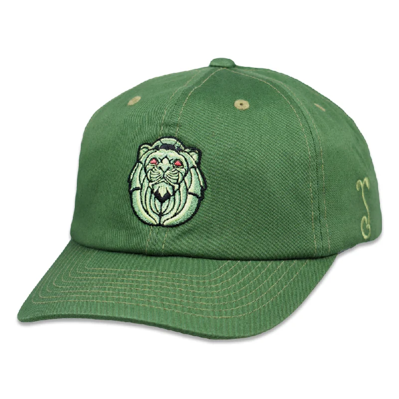 Lightweight Travel Hat-Peter Tosh Lion Statue Olive Dad Hat