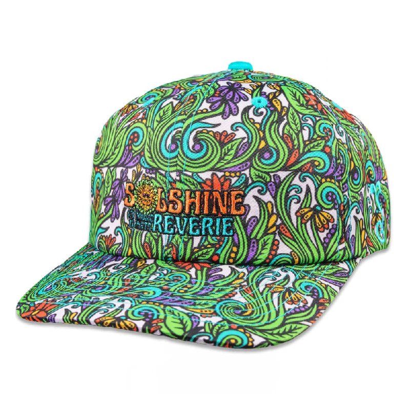 Sporty Running Hat-Solshine Reverie Pattern Dad Hat