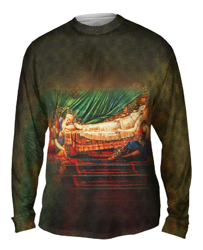 Warm Winter Long Sleeve-Edward Burne Jones - "The Rose Bower Legend Of Briar Rose" (1880)