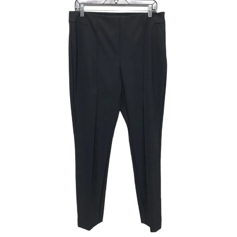 High-Performance Running Pants-Pants Designer By Lafayette 148 In Black, Size: L