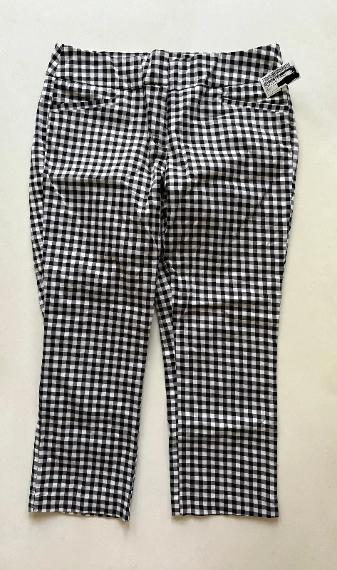 Soft Jogging Sweatpants-Pants Chinos & Khakis By New York And Co In Black & White, Size: 6