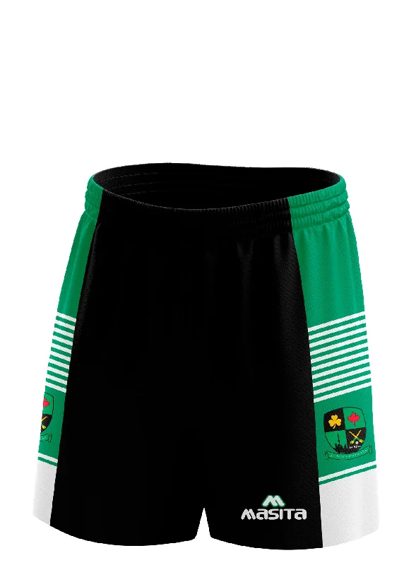 Trendy High-Waisted Shorts-Le Cheile Camogie Shorts Adult