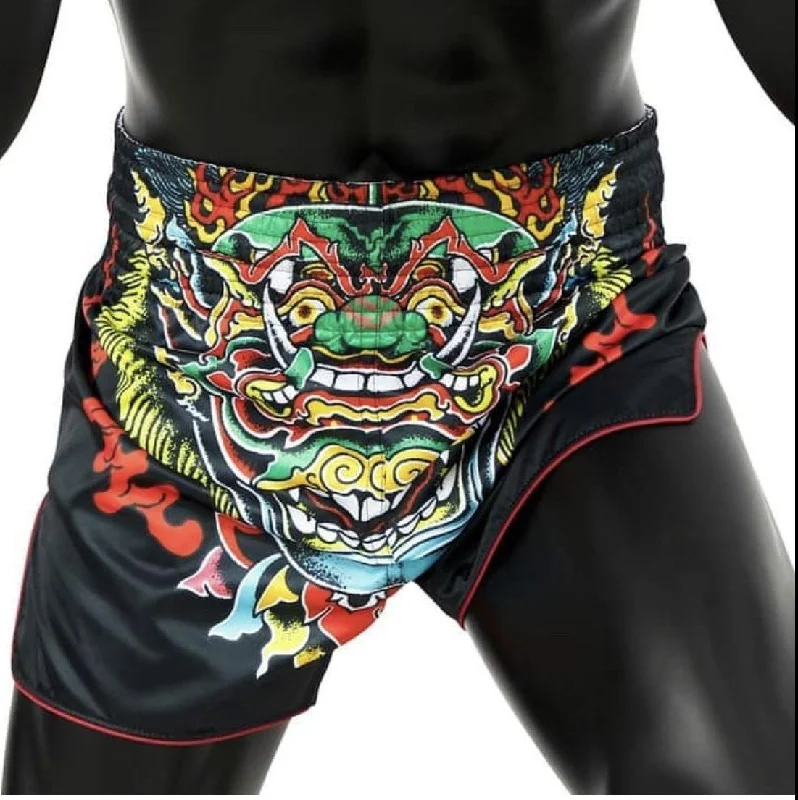 Graphic Logo Shorts-Fairtex Shorts BS1912