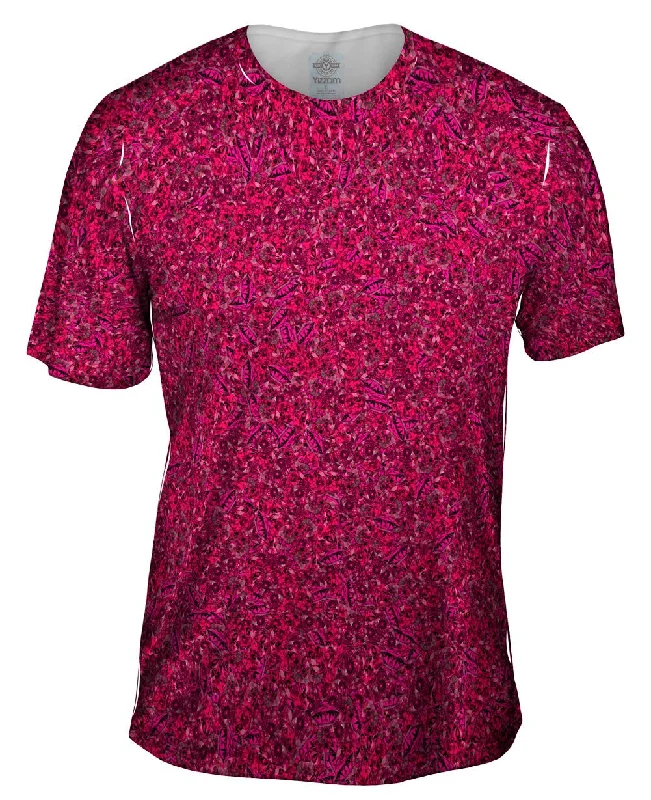 Premium Cotton T-shirt-Purple Ruby Treasure