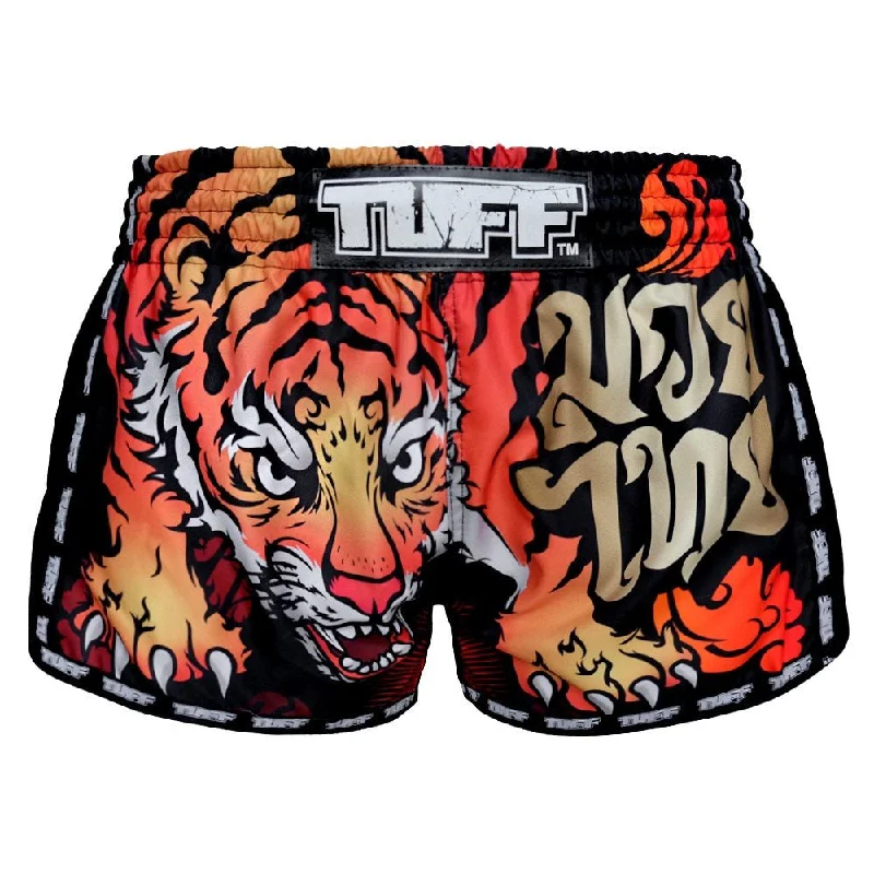 Graphic Logo Shorts-Tuff Shorts TUF-MRS303 Black