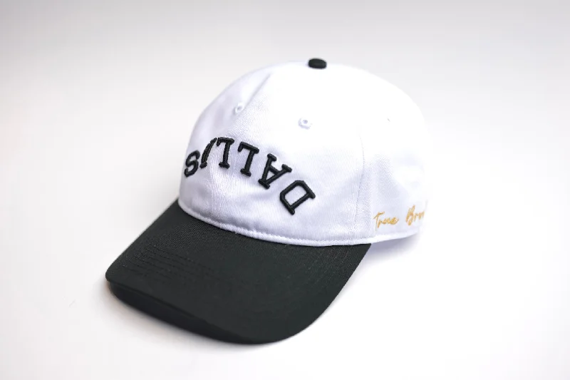 Adventure Ready Hat-Dad Hat - BLACK BRIM / WHITE