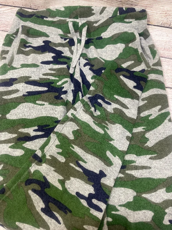 Modern Slim Fit Chinos-Pants Joggers By Cma In Camouflage Print, Size: M