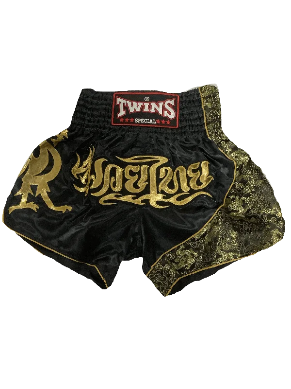 Fashionable Cargo Shorts-Twins Special Shorts T-151 BLACK/GOLD