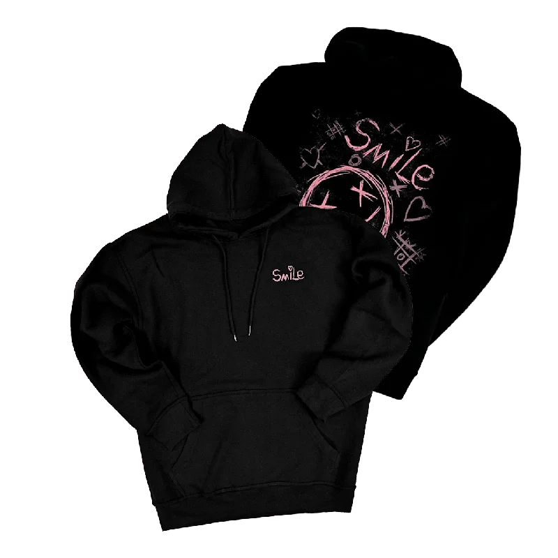 Casual Comfort Hoodie-Dream February MEMBERS ONLY Love Your Smile Hoodie