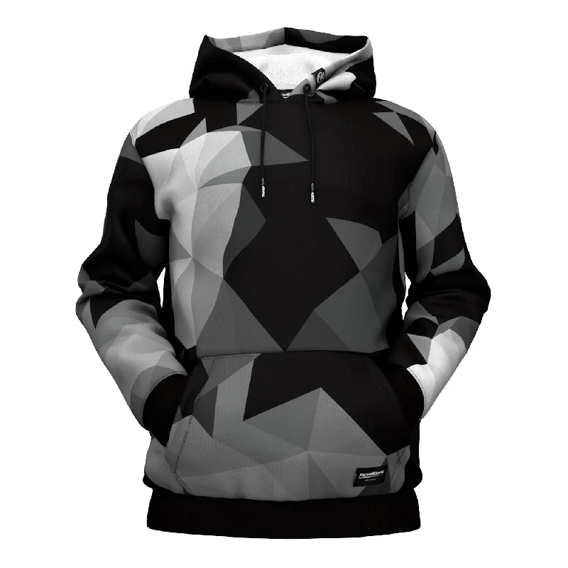 Inspirational Hoodie Sweatshirt-Cubes Black Hoodie