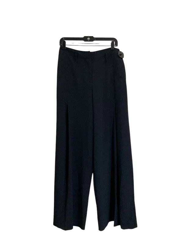 Soft Wool Dress Pants-Pants Wide Leg By Speigel In Black, Size: 10l