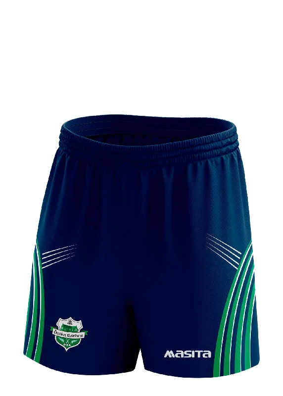 Tropical Pattern Shorts-Drumraney Camogie Training Shorts Adult