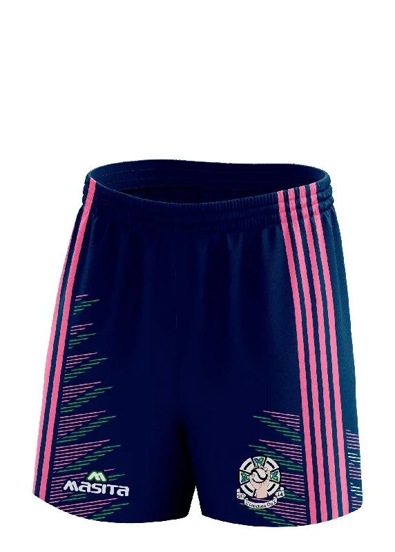 Casual Chic Shorts-Laochra Óg Pink Hydro Training Shorts Adult