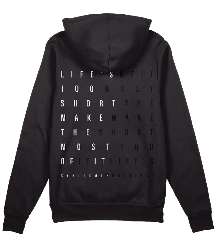 Stylish Hooded Sweatshirt-LTS 2.0 Hoodie Black