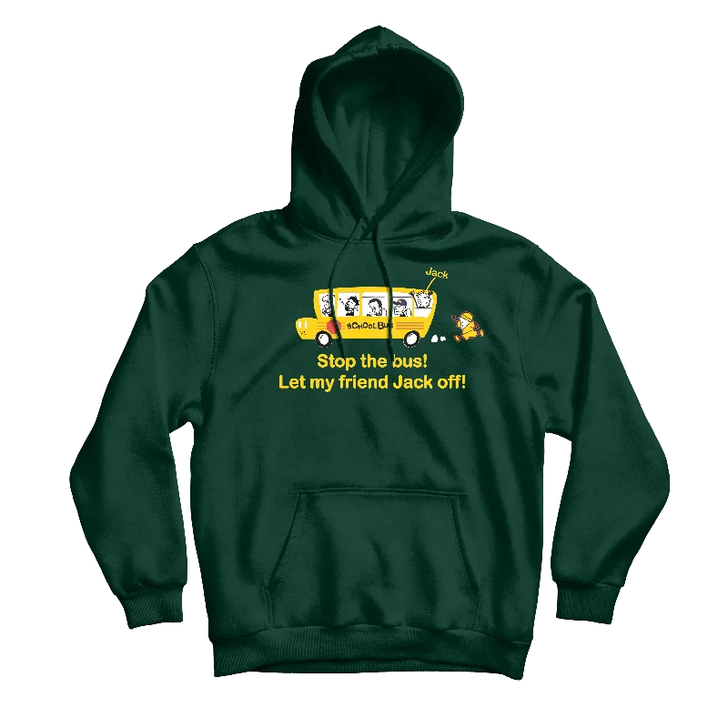 Stylish Hoodie Jacket-Stop The Bus Forest Hoodie