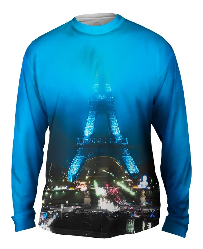 All-Season Long Sleeve-Cool Night Eiffel