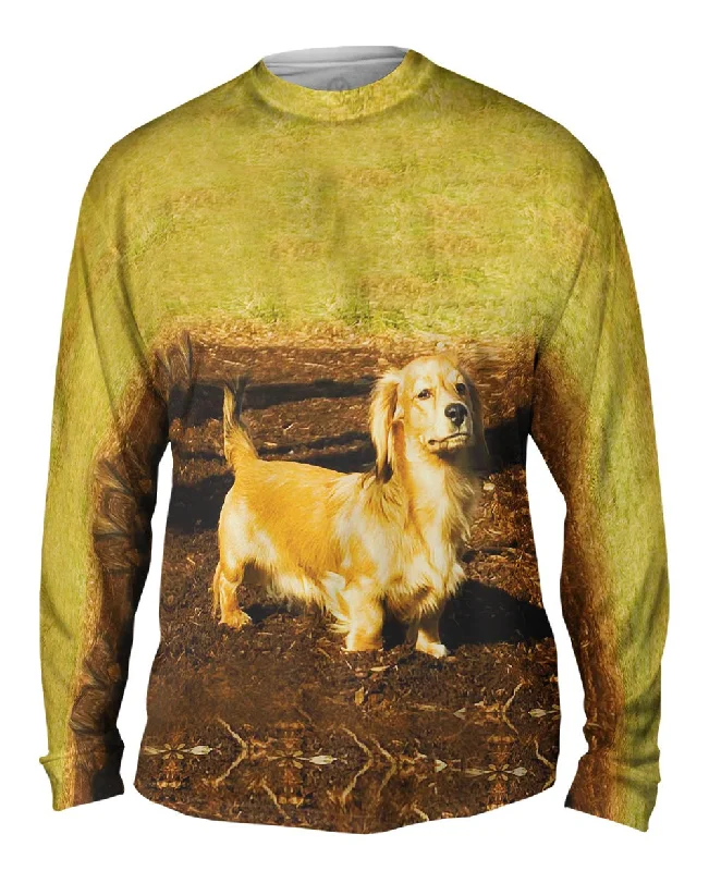 Eco-Friendly Long Sleeve-Dachshund Hates Mud