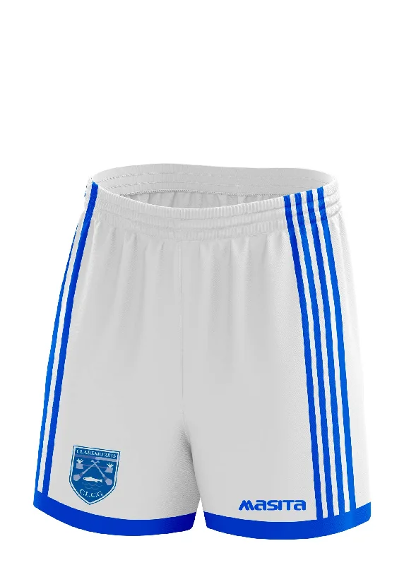 Sporty Outdoor Shorts-Claremorris HC Match Shorts Adult