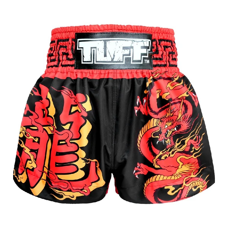 Fun Printed Shorts-Tuff Shorts TUF-MS622 Black