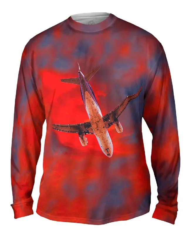 Soft Casual Long Sleeve-Crossing The November Sky