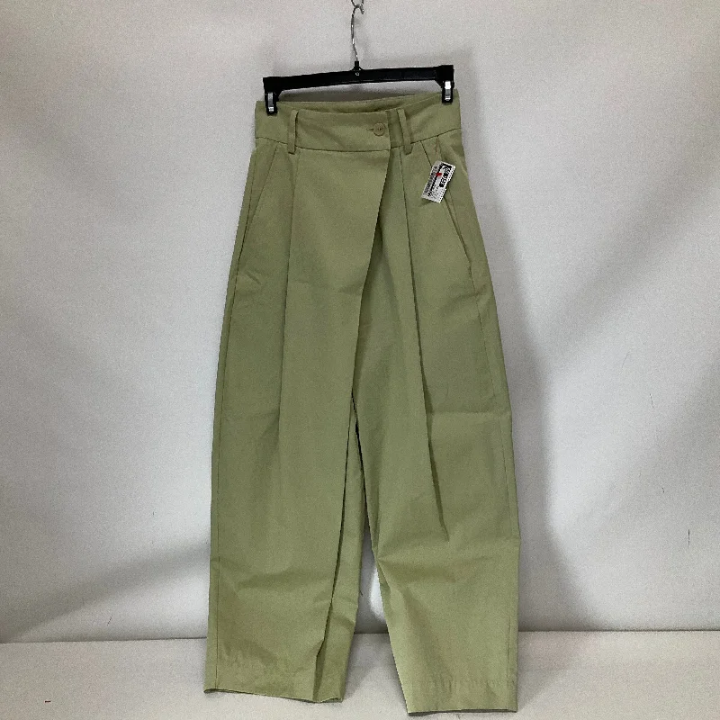 Classic Cargo Pants-Pants Dress By Cma In Green, Size: 0