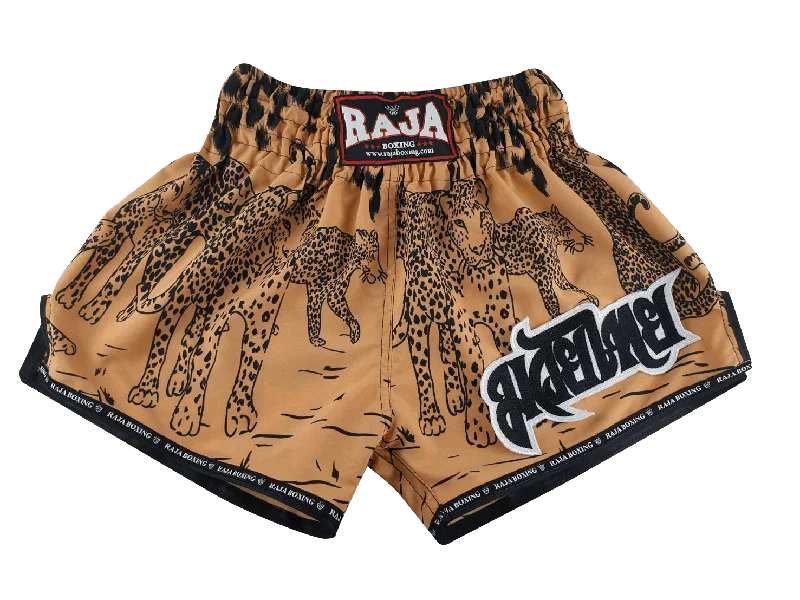 Athletic Performance Shorts-Raja Shorts Leopard R72