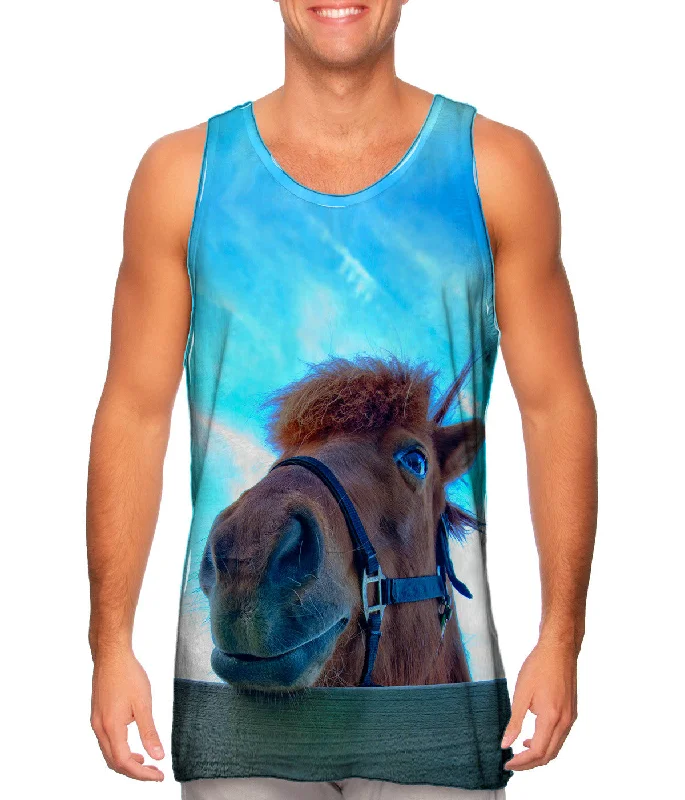 Casual Muscle Vest-Heavenly Horse