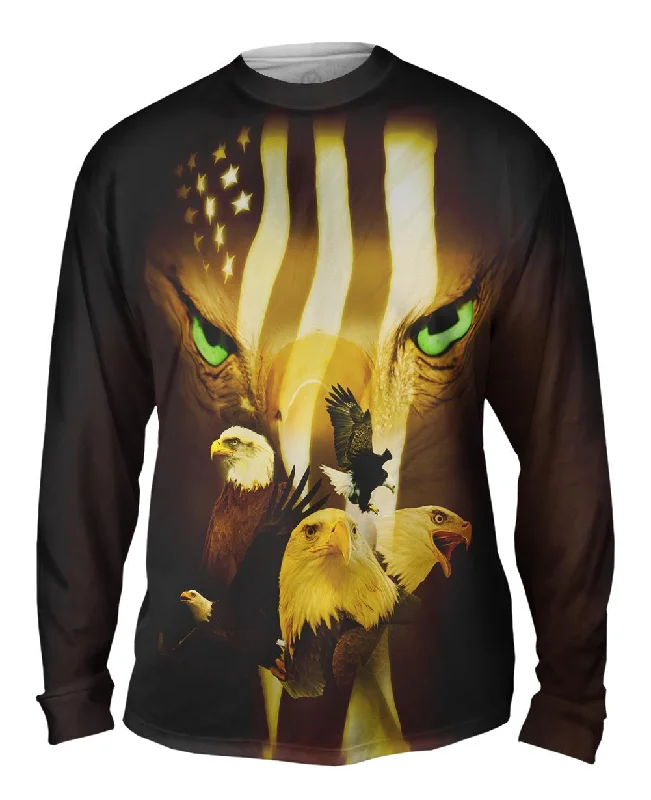 Comfortable Casual Long Sleeve-Eagle Eyes