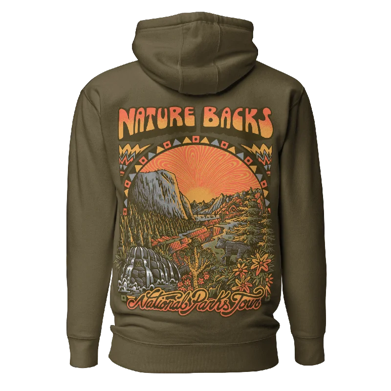 Classic Zip Hoodie-National Parks Tour - Hoodie