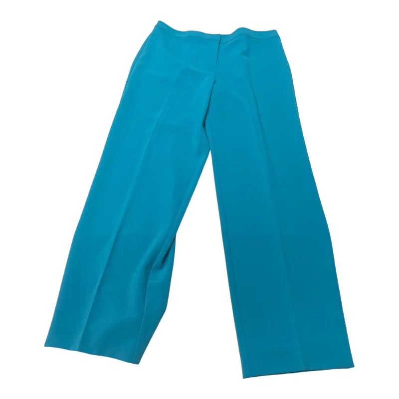 Comfortable Yoga Pants-Pants Designer By St John Collection In Blue, Size: 12