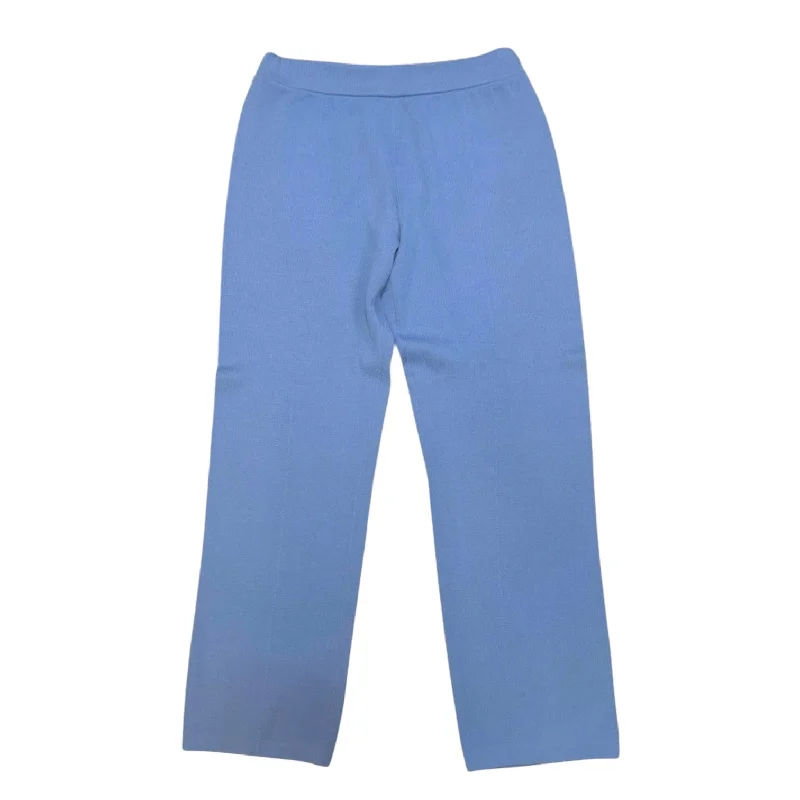 Trendy Jogger Pants-Knit Pants Luxury Designer By St John Sport In Blue, Size: 0