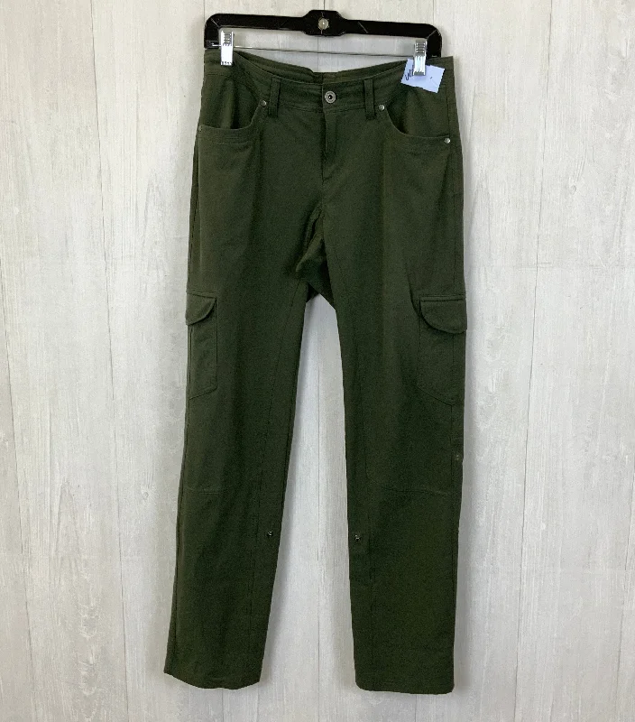 Functional Hiking Trousers-Pants Cargo & Utility By Kuhl In Green, Size: 8