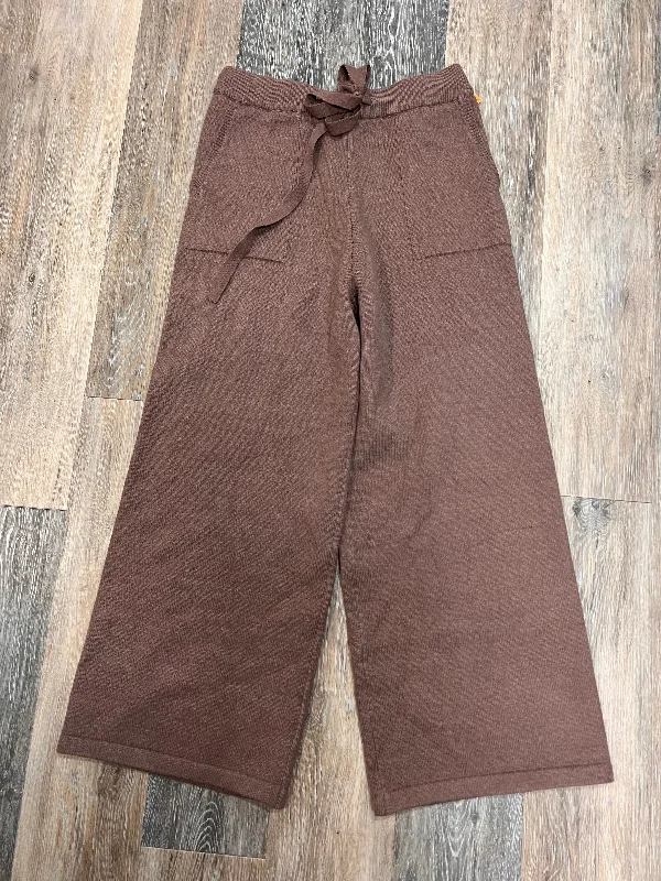 Relaxed Fit Jeans-Pants Lounge By Clothes Mentor In Brown, Size: L